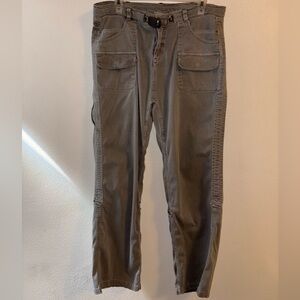 Gramicci Gray Utility Cargo Convertible Pants Size 12